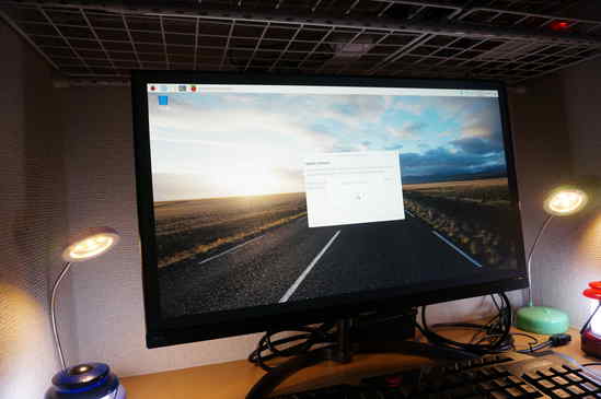 システムアップデートは無事に完了してました。よかったよかったw