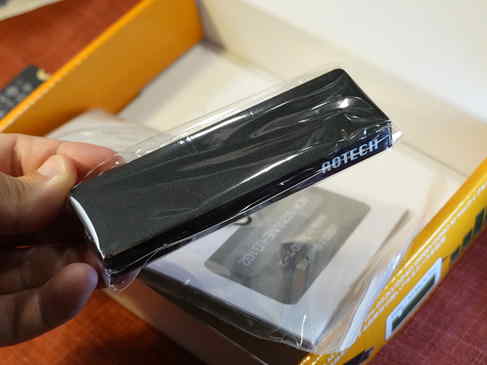 AOTECH(アオテック)のNVMe PCI Express接続のM.2 SSDケースの外観