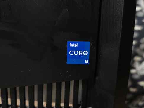 Core i5のシール