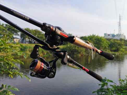 柳瀬川でニコ生しつつニゴイ＆スモールマウスバス釣り