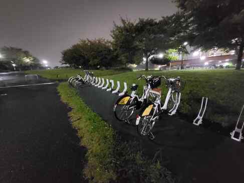 東大島駅付近、大島小松川公園で自転車を返却し、帰路につきました