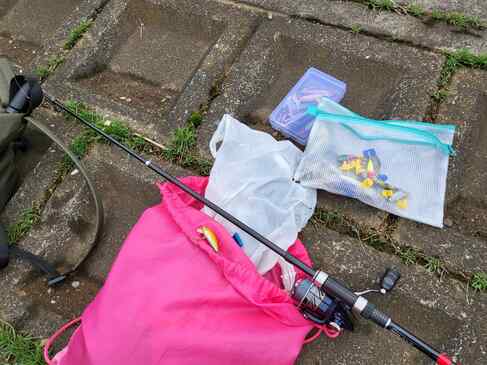 柳瀬川、ニゴイ狙いでミノー中心に投げて釣りをしました