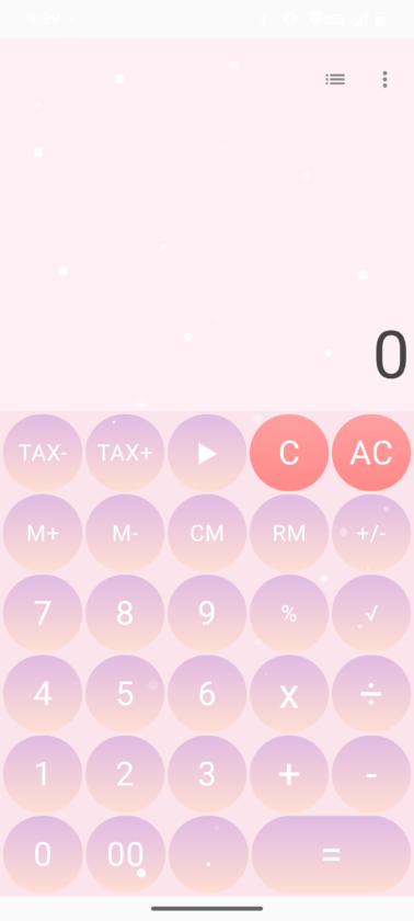 着せ替え電卓 - パステルカラーのかわいい計算機