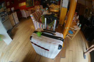 ユースホステルからトルファンへ向けて出発