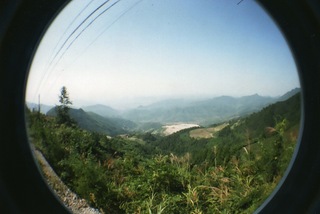 2009年の中国旅行、重慶にてLomographyのfisheye2で撮影