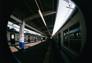 2009年、Lomographyのfisheye2で撮影