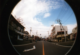 2009年、寄居にてLomographyのfisheye2で撮影