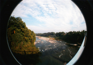 2009年、寄居にてLomographyのfisheye2で撮影