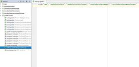 Android Studioのsettings.gradle