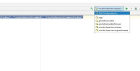 Android Studio、Edit Configuration