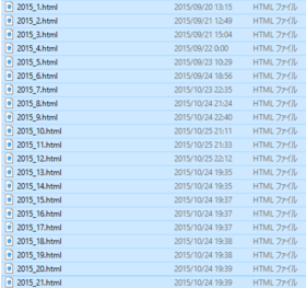 2015年8月~9月の中国旅行記のページ数