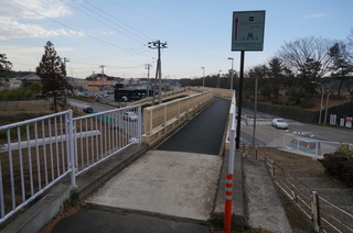 森林公園緑道の歩道橋