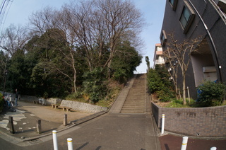 赤塚溜池公園付近