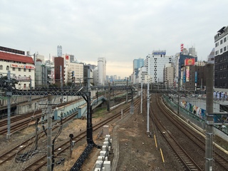 池袋から鉄道を撮影