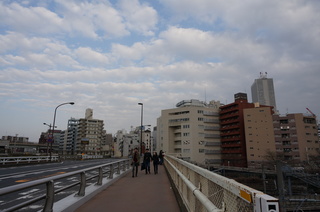池袋、豊島清掃工場付近の風景