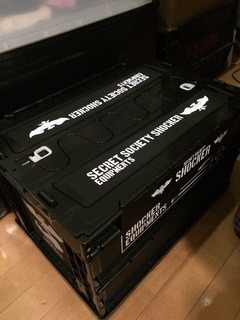 仮面ライダー ショッカー折りたたみコンテナ