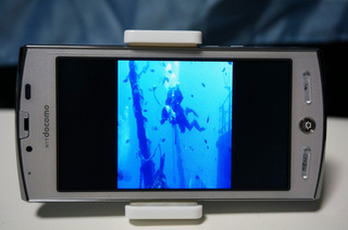 docomoのAQUOS PHONE SH-12CでYoutube上の3D動画を視聴