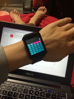 ポケット電卓・計算機 with Android Wearの実演！