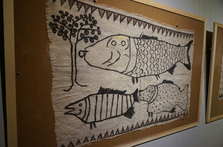 国立科学博物館、大アマゾン展@様々な装飾品&アマゾンの樹皮布