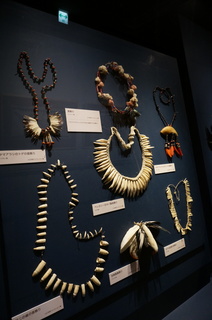 国立科学博物館、大アマゾン展@様々な装飾品&アマゾンの樹皮布