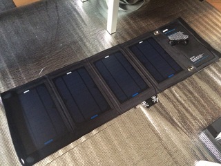 Ankerのソーラー充電器、ソーラーチャージャー