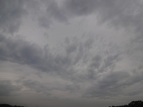 DSC-QX10で森林公園付近の空をテスト撮影