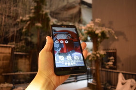 ASUSのZenfone2を雪の日にD5300で撮影