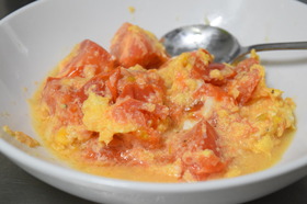 トマトと卵の炒め物