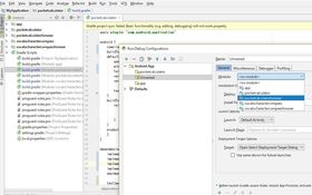 Android Studio、Edit ConfigurationでAndroid app(Module)を追加