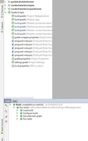 Android Studio、ビルドがエラーなく完了！