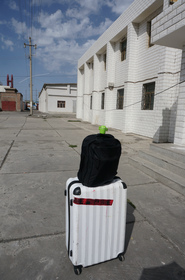 中国旅行記＠トルファン駅付近、軍共站の安宿