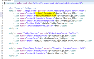 Support Library v7、Theme.AppCompat.Light.NoActionBar、ToolBar、ThemeOverLay.AppCompat.Lightの属性変更