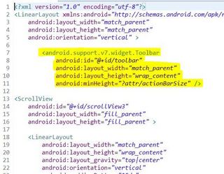 Support Library v7 toolbarの使い方
